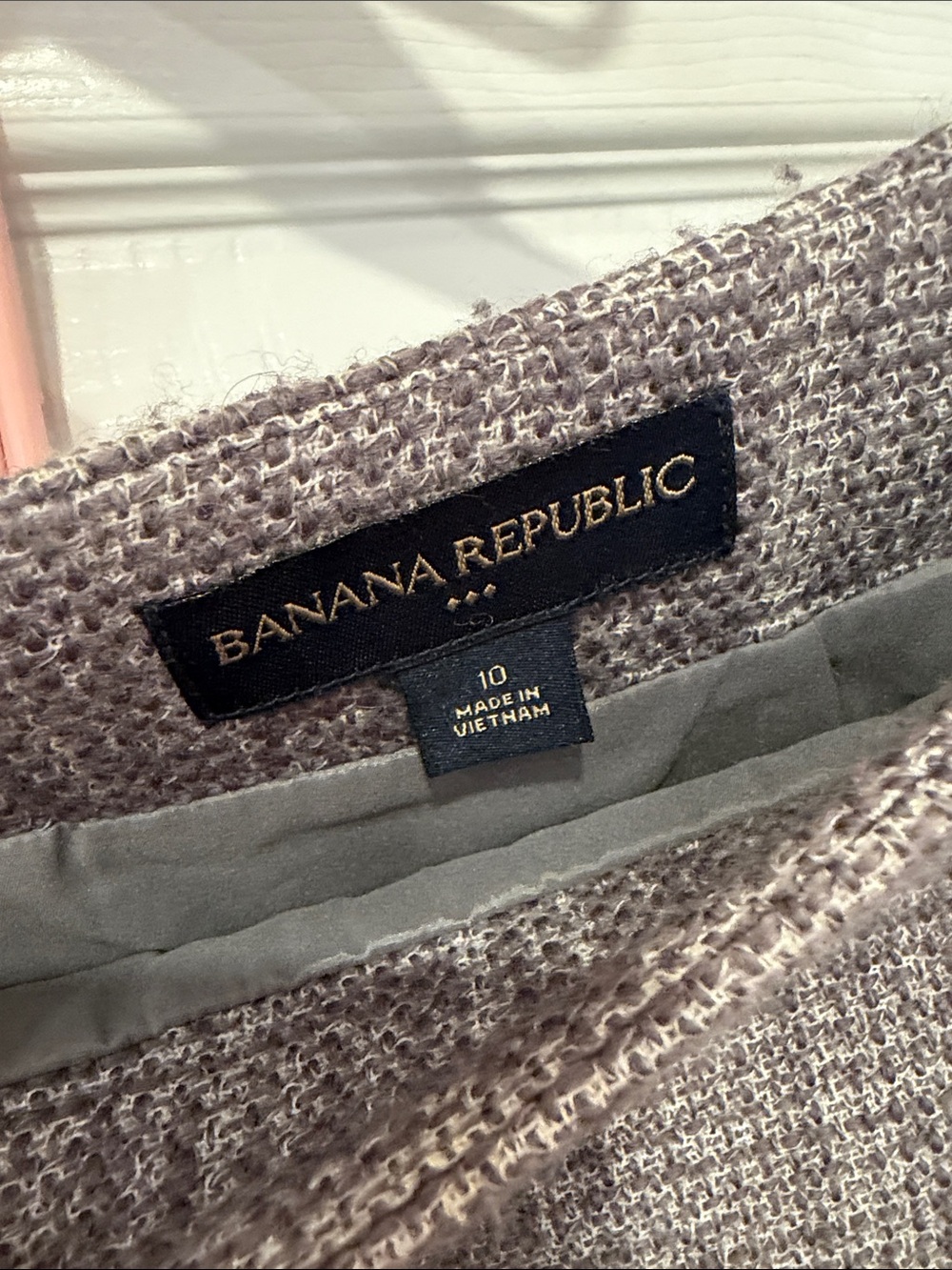 Banana Republic Textured Tweed Mini Skirt - Picture 2 of 7